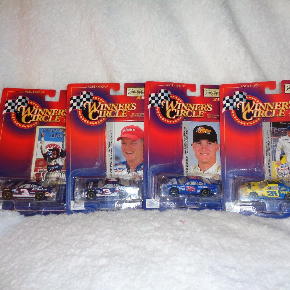 4 Nascar Dale Earnhardt Jr Winner's Circle Cars